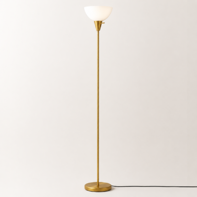 Torchiere Floor Lamp Gold