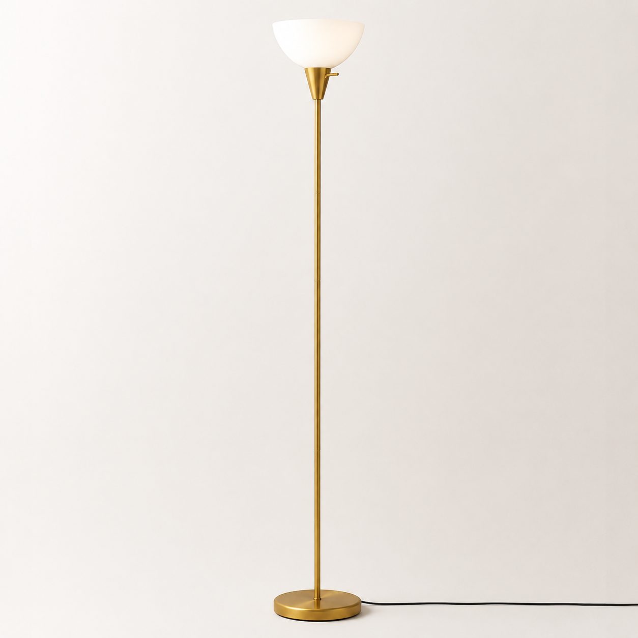 Torchiere Floor Lamp Gold